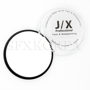 JX 페이스페인팅 물감 바디페인팅 물감 유성 화이트, JX 페이스페인팅 물감 유성 화이트 30g, 1개