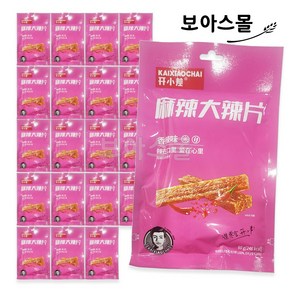 KAIXIAOCHAI 마라맛 쫀드기, 20개, 60g