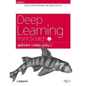 밑바닥부터 시작하는 딥러닝 2:파이썬으로 직접 구현하며 배우는 순환 신경망과 자연어 처리, 한빛미디어