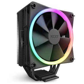 NZXT CPU 쿨러 공냉 T120 Black RC-TN120-B1 FN1805, T120 RGB_Black