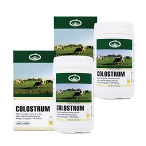 호주 네이쳐스탑 colostum 호주산 초유 단백질 프로틴 820mg 500정, 2개