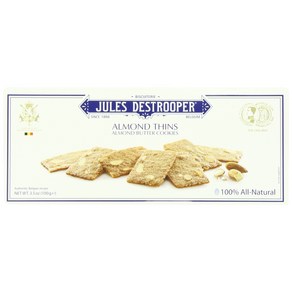 Jules Destoope Almond Thins 3.5 Ounce Jules Destoope 아몬드 씬 3.5온스, 1개, 99g