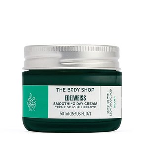 더바디샵 The Body Shop Edelweiss 스무딩 데이 크림 - 매끄러운 피부를 위한 비건 50ml, 1개