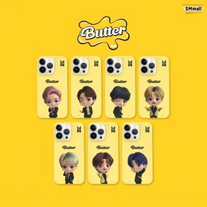 BTS 타이니탄 폰케이스 Butte 3D 슬림핏 케이스 갤럭시