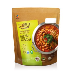 CJ제일제당 쿡킷 진한육수 곱창전골 (760G), 1개, 760g