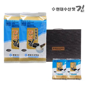 현대수산맛김 보령 대천김 재래 도시락김, 5g, 30개