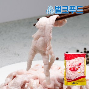 무뼈닭발 1kg 국내산 냉동 생닭발, 1개