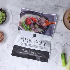 근사한끼 넉넉한 순댓국 840g 5팩, 5개