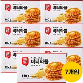 오늘좋은 버터와플 기획 180g*7개