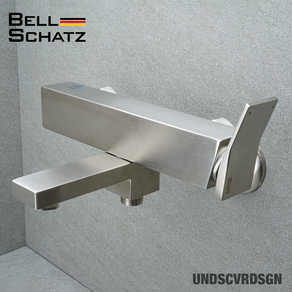 베르사츠 BELL SCHATZ 욕조 샤워 수전 브러쉬드 니켈 Bushed Nickel Bath Showe Faucet, 1개