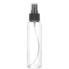 허브스프레이 120~500ml 스프레이용기, 120ml, 투명스프레이용기 검은색캡, 1개