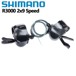 시마노 자전거 변속기 shimano clais 3000 flat ba shifte 레버 2x9 speed oad bike pats 2s 9s elease sl a, 2 속도, 1개