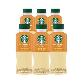 스타벅스 셀렉트 카라멜라떼 300ml x 6, 없음, 6개