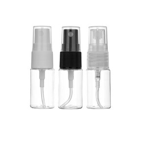 [묶음판매] 스프레이용기 10ml 15ml 20ml 30ml 40ml 허브스프레이공병 미스트용기, 10ml 투명용기, 검정캡, 10개