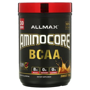 (5가지맛) ALLMAX 올맥스 아미노코어 AMINOCORE BCAA (315g) 스위트티 수박, 1개, 315g