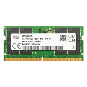 SK 하이닉스 DDR5 노트북 랩탑 메모리스틱 16G 4800Mhz 5600Mhz, DDR5-32G 싱글, 1개