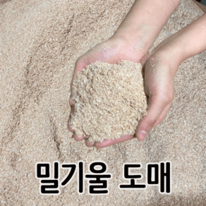 밀기울 소맥피 5Kg 10Kg 20kg 도매 판매 밀웜 파충류 곤충 바닥재 사료, 1개