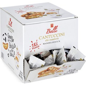 벨리 칸투치니 Belli Cantuccini alle mandole 600g 티타임 다과 간식, 1개