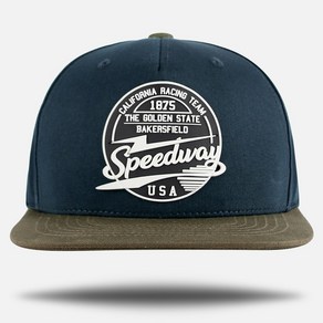 팸드님 Speedway 스냅백모자 힙합스타일 남성 데일리 캡 모자 커플패션