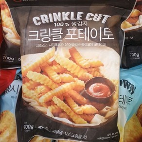 오프라이스 크링클컷 포테이토 700g, 일반포장 동절기만, 1개