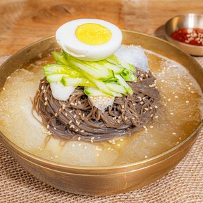 온누리식품 칡냉면 개별포장 물냉비냉 10인세트 칡냉면사리개별포장+냉면육수+냉면비빔장, 1개