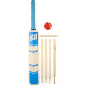 파워플레이 디럭스 크리켓 세트, Size 3 Bat, 1개