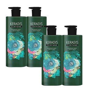 케라시스 샤르망 머스크 퍼퓸 샴푸, 600ml, 4개