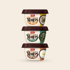 [체험팩] 양반 뚝배기 대파사골곰탕 281g + 소고기미역국 281g + 돼지국밥 282g (4개씩 총 12개), 1개