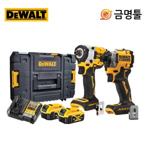 디월트 DCK2210P2T 충전콤보세트 20V 5.0AH 2팩 DCF922 DCF850 렌치 임팩셋트, 1개