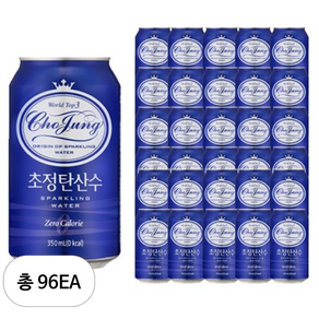 일화 초정탄산수 플레인, 350ml, 96개