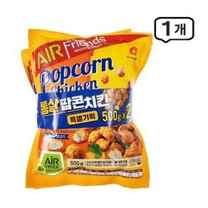 마니커 통살팝콘치킨 (냉동) 500Gx2입 (신선식품), 선택1  - 보냉백, 500g, 2개