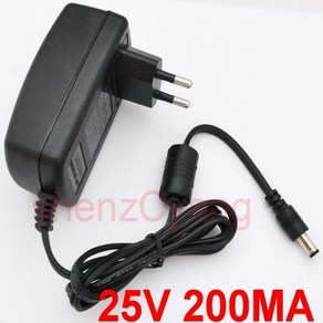 1PCS 25V 200mA 300mA 400mA 500mA 600mA 700mA 800mA AC 100V-240V 변환기 스위칭 전원 어댑터 DC 5.5mm x, 01 25V 200mA_01 EU  plug, 07 25V 200mA_01 EU  plug