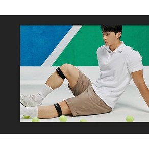 [잠스트] JK-Band 무릎보호대 배드민턴 헬스 탁구 홈트레이닝, 1개