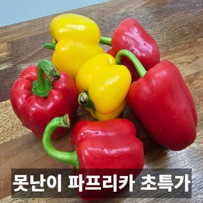 초특가 국내산 파프리카 가정용 못난이 5kg 노란 초록 빨간, 1개, 5kg (초록색)