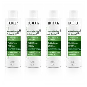 비쉬 샴푸 안티 댄드러프 200ml x4개 VICHY DERCOS