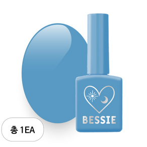 BESSIE 헬로키치 컬러 젤네일 11ml, B15 Play Blue, 1개