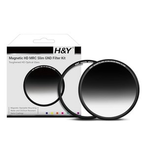 H&Y 77mm GND16 ND 1.2 MBG16-77 ND필터 마그네틱 밸런서 필터 키트 마그넷식 하프, 1개