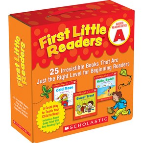 (영문도서) Fist Little Reades: Guided Reading Level a (Paent Pack): 25 Iesistible Books That Ae Ju... Boxed Set