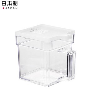 이노마타 사각 스푼 양념통 조미료통 화이트, 2개, 400ml