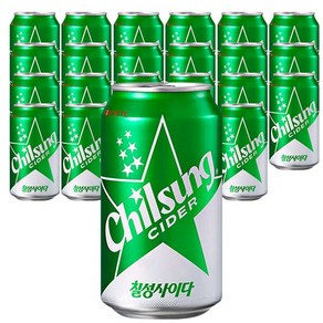 칠성사이다, 355ml, 24개