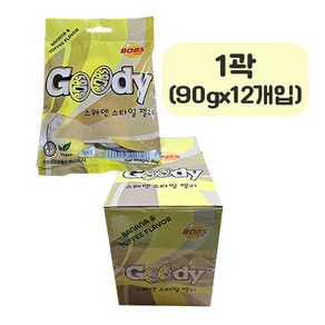 스웨덴 스타일젤리 바나나향 토피향 90g x 12개입 (1곽), 12개