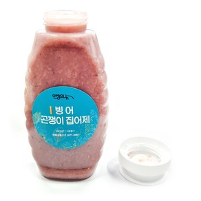 빙어 곤쟁이 집어제 440g 대용량 빙어 낚시 미끼 덕이 얼음 낚시 송어 밑밥, 1개