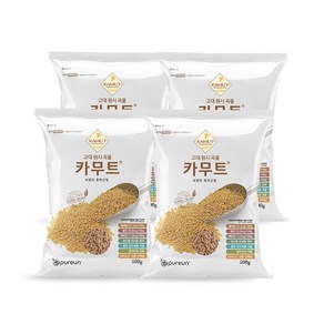 고대곡물 정품 카무트 쌀 (500gX4봉), 4개