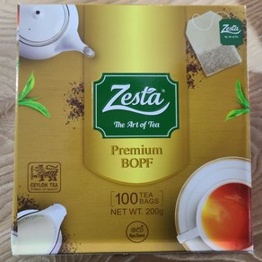 홍차 Ceylon Tea Zesta Tea bags 실론티 티백 woldfood, 1개, 200g, 100개입