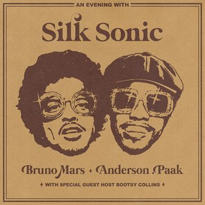 Silk Sonic (Buno Mas & Andeson .Paak) - An Evening With Silk Sonic (실크소닉 정규앨범. EU 수입반)