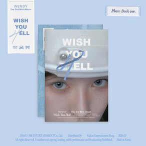 [레드벨벳] 웬디 미니 2집 Wish You Hell [Photo Book Ve.] / 커버+포토북+클립북+케어 라벨+엽서2종+접지포스터+포토카드