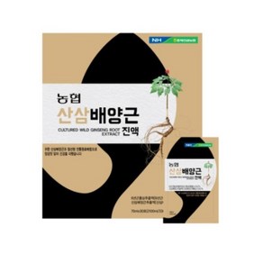 [특가 무배] 농협 산삼 배양근 진액, 1박스, 70mg