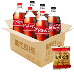 [예진마트] 코카콜라 1.25 3입+코카콜라제로 1.25 3입, 6개, 1.25L