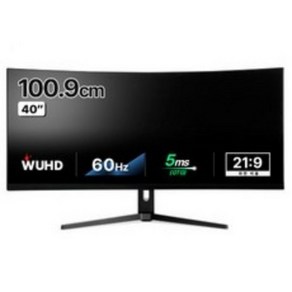 크로스오버 4K WUHD 나노 IPS 커브드 모니터, 100.9cm, 40Lgd5K(무결점)