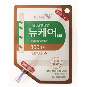 대상wellife 뉴케어 300TF RTH 완전균형 영양식, 400ml, 20개